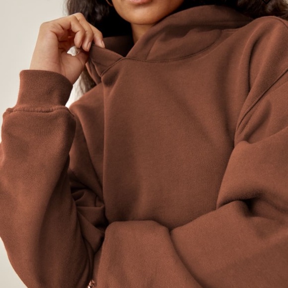 Reformation Tops - 🦘Reformation Organic Cotton Classic Hoodie size medium burnt sienna color
